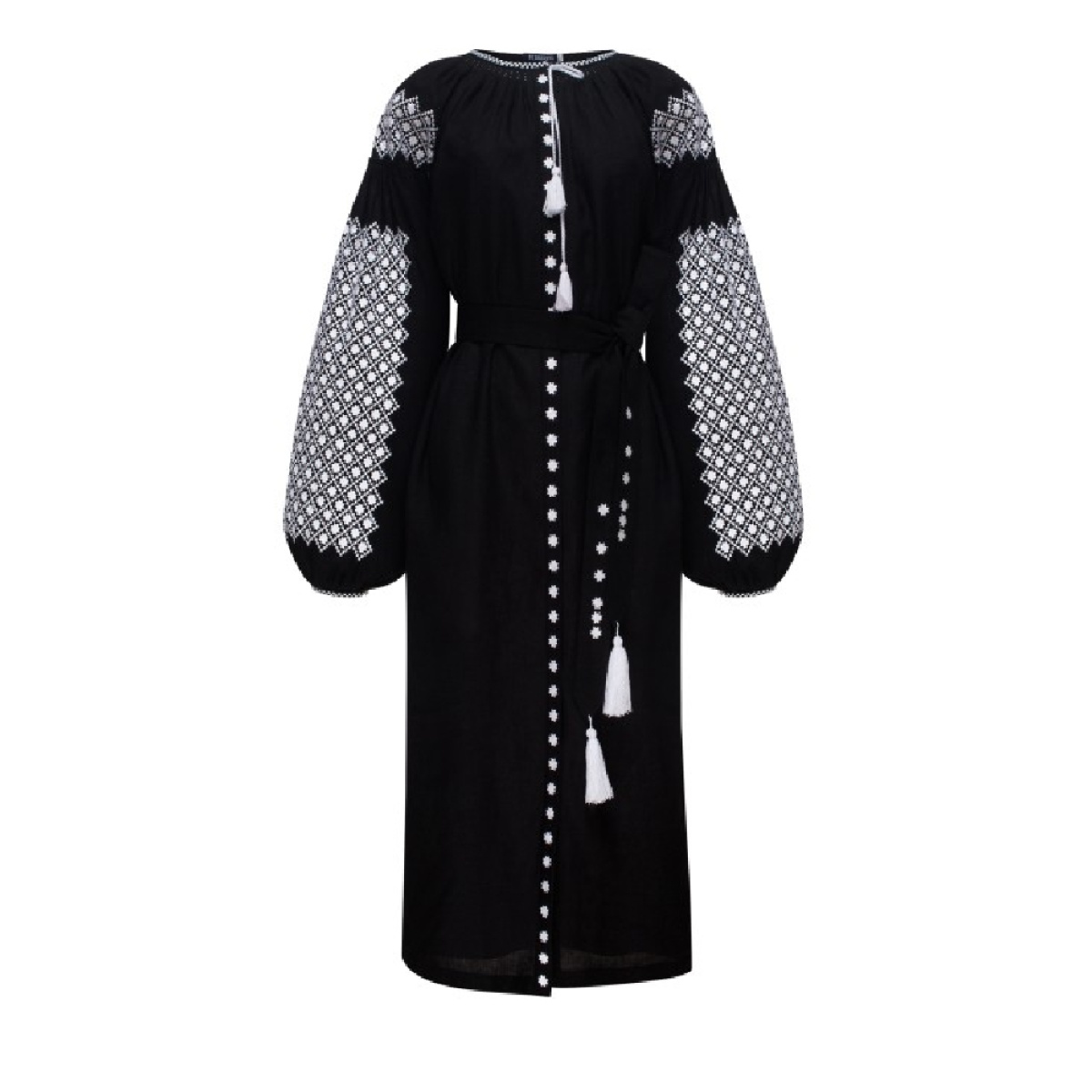 The sky over the carpathians menthol midi dress Clothing curated marketplace Coveti